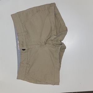 SO Chino shortie shorts sz 1, tan